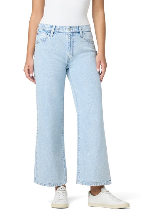 Rosalie Studded Ankle Wide Leg Jeans (Britney)