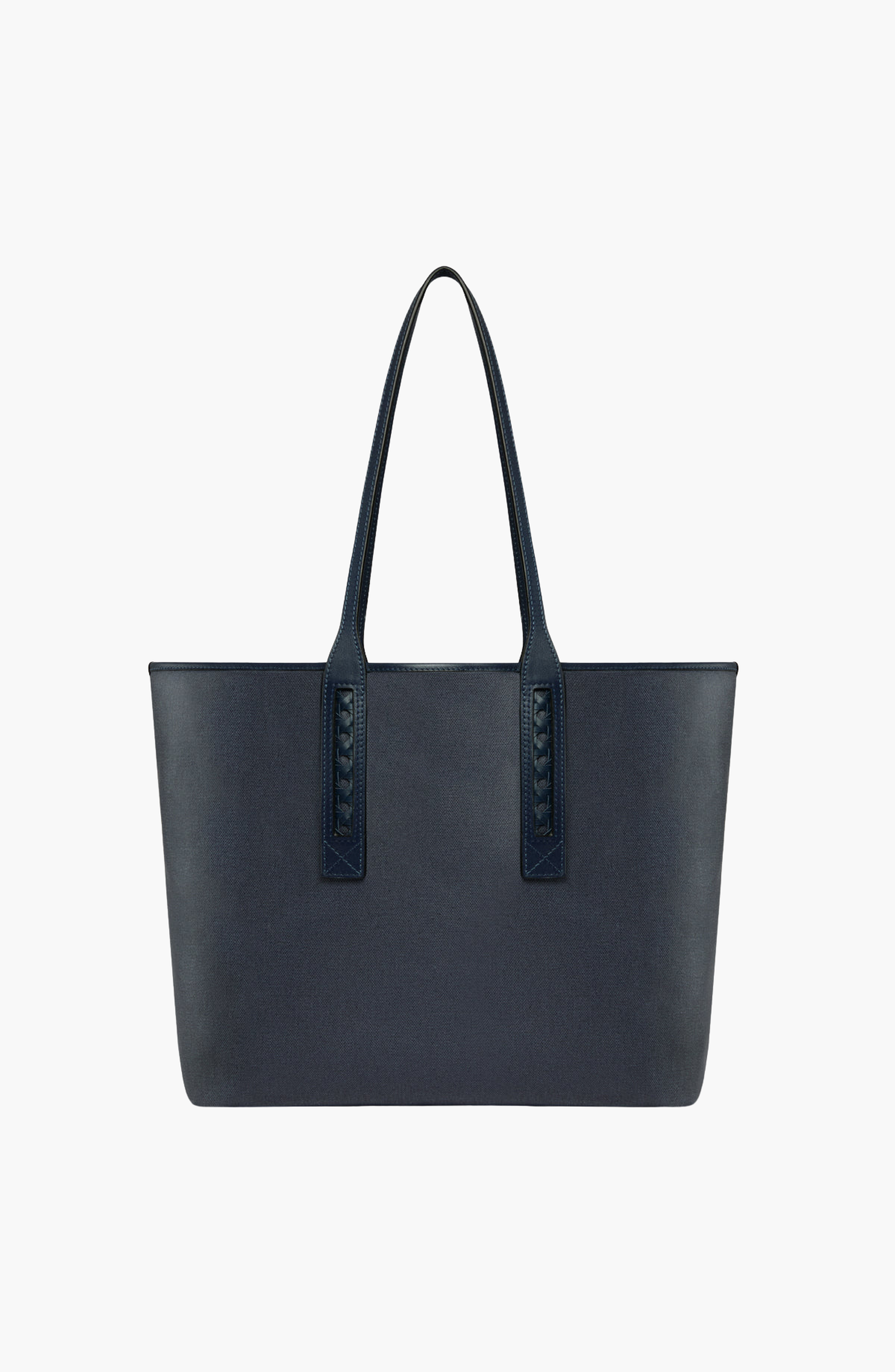 Aviteur Newport Supple Canvas Water-Resistant Tote Bag, Alternate, color, Blu Nautico