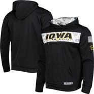 COLOSSEUM Men's Colosseum Black Iowa Hawkeyes OHT Military Appreciation Team Color Pullover Hoodie