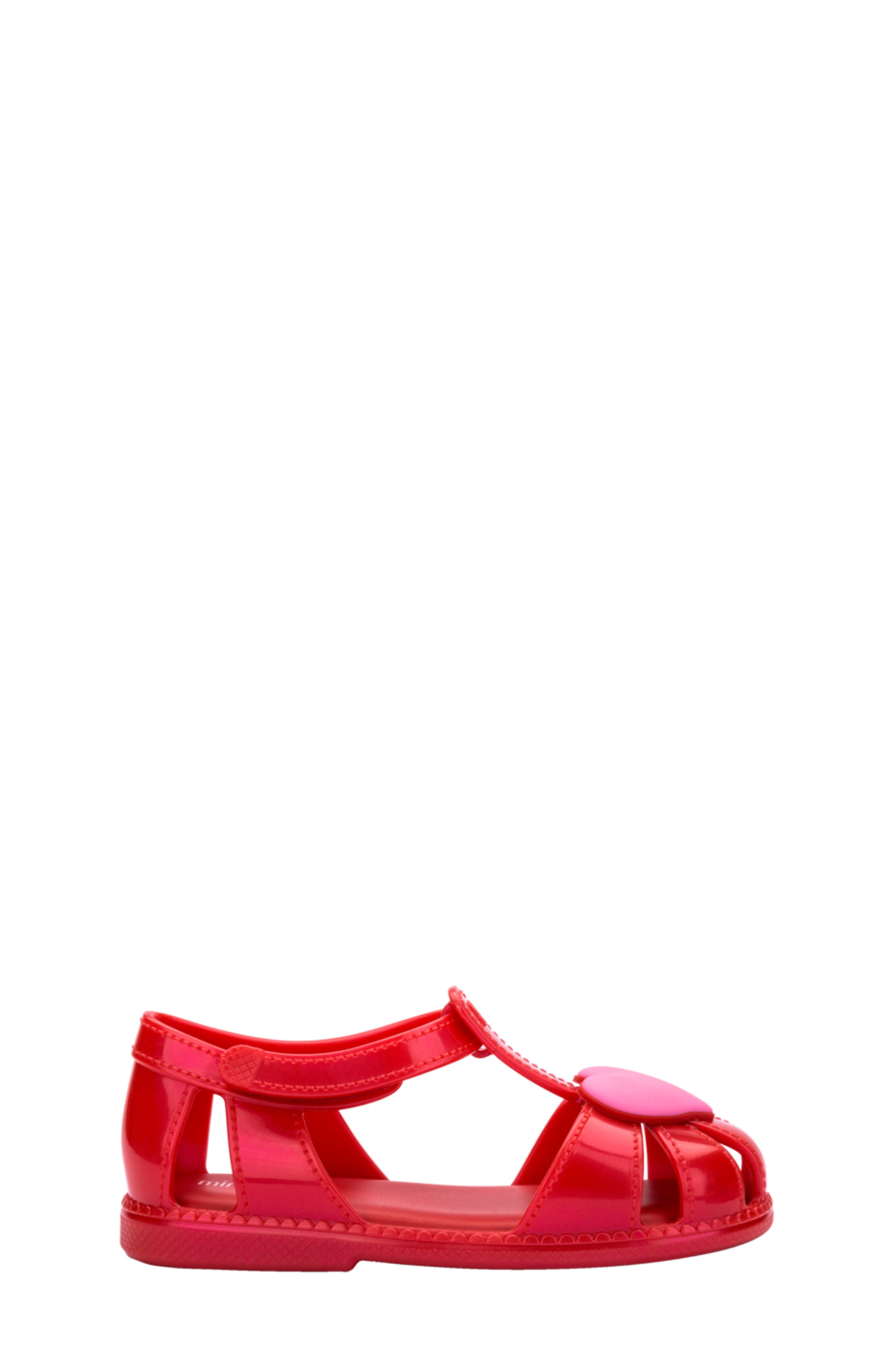 Kids' Hip Heart Sandal, Alternate, color, RED