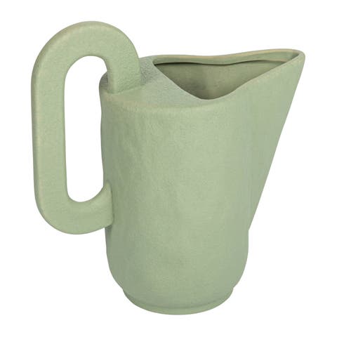 Pitcher Vase with Handle