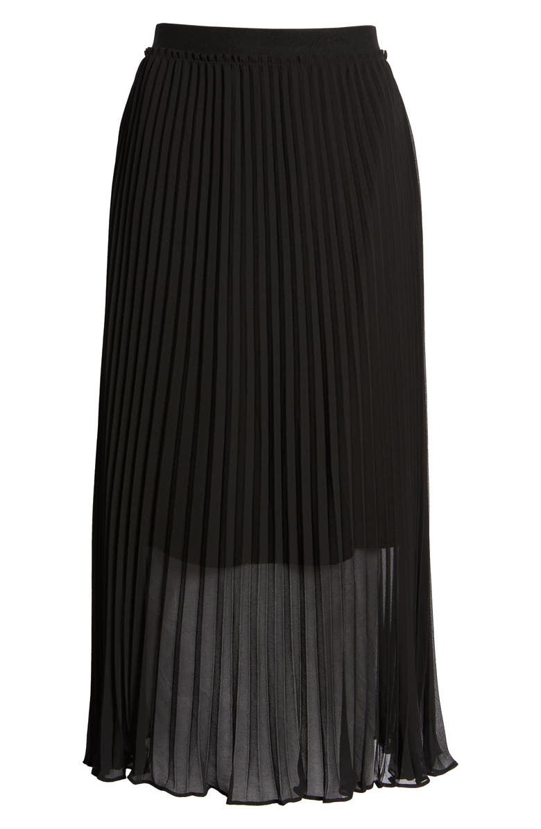 Halogen<sup>®</sup> Pleated Midi Skirt, Alternate, color, 