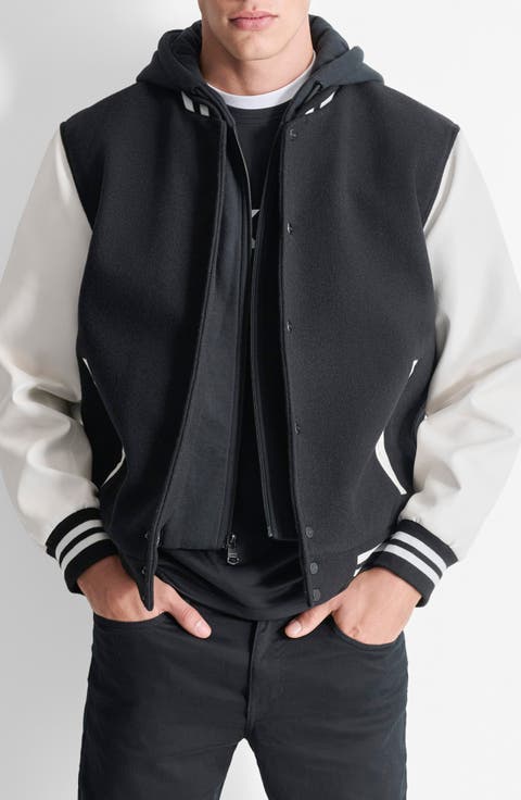 Water Resistant Varsity Jacket
