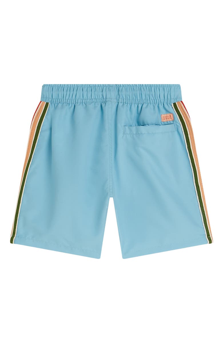 Scotch & Soda Kids' Midlength Magic Swim Trunks, Alternate, color, 