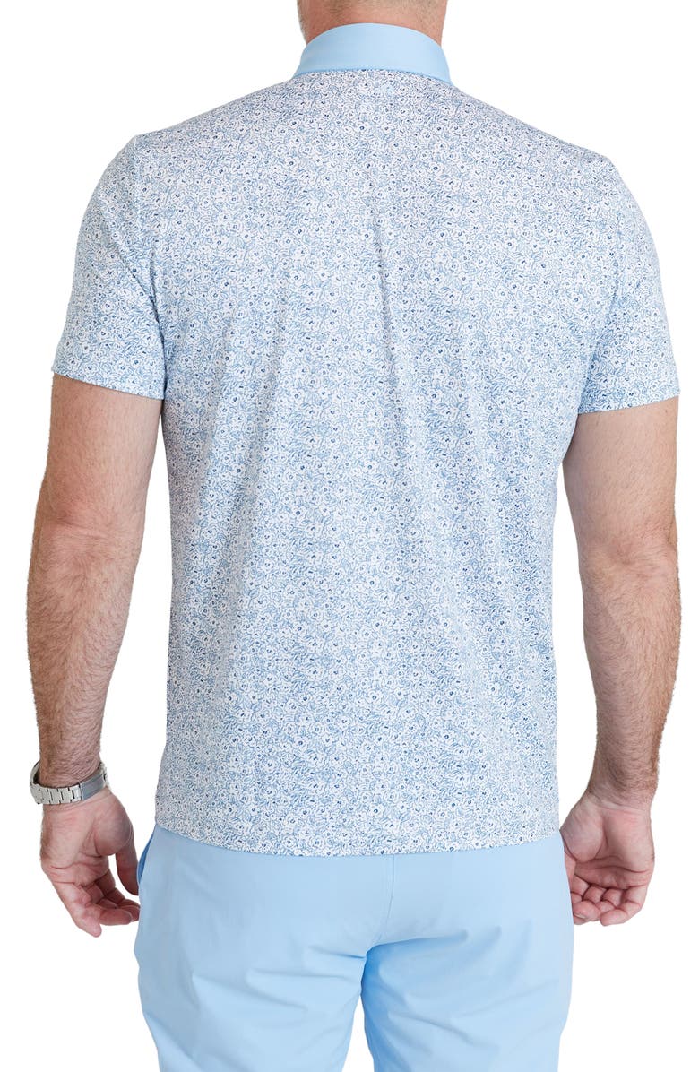 Redvanly Belmont Floral Performance Golf Polo, Alternate, color, 