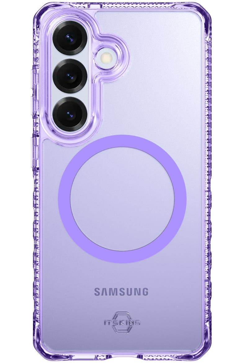 HYBRID R // CLEAR MagSafe Case for Samsung Galaxy S26, Main, color, Light Purple