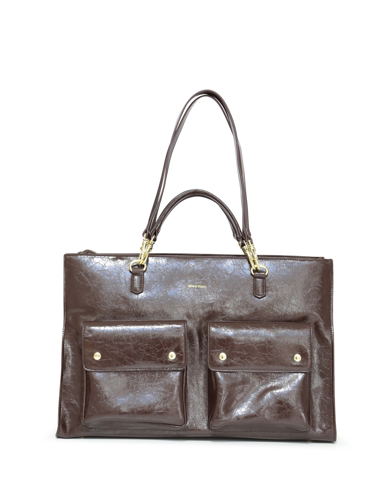 Reflections Leather Shoulder Bag, Alternate, color, Dark Brown