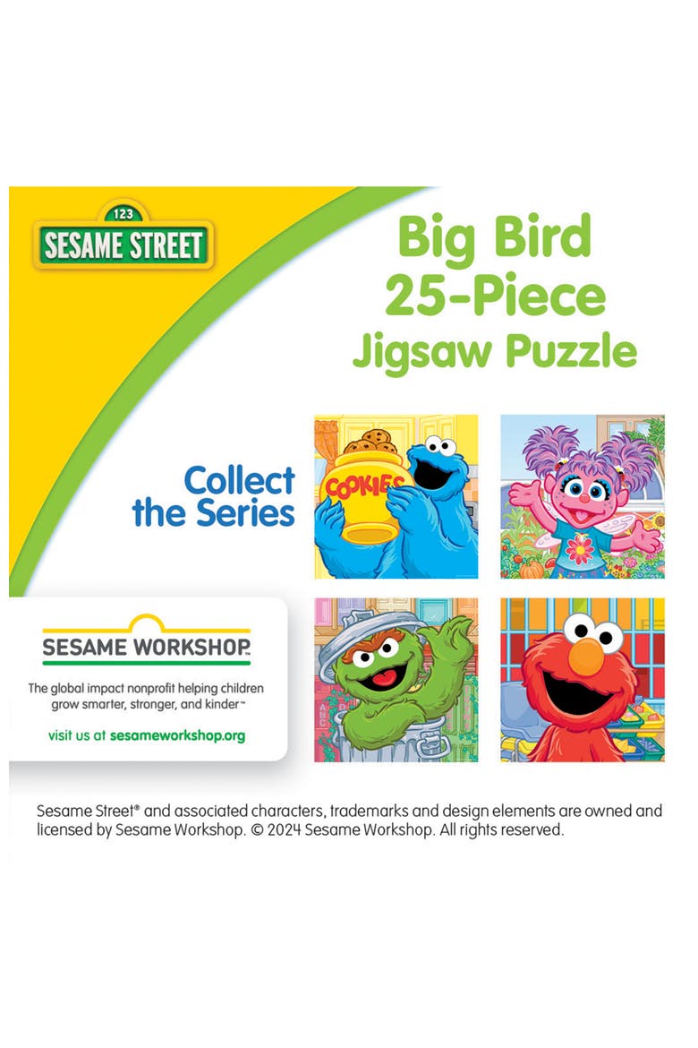Sesame Street Big Bird 25 Piece Puzzle, Alternate, color, Multicolor