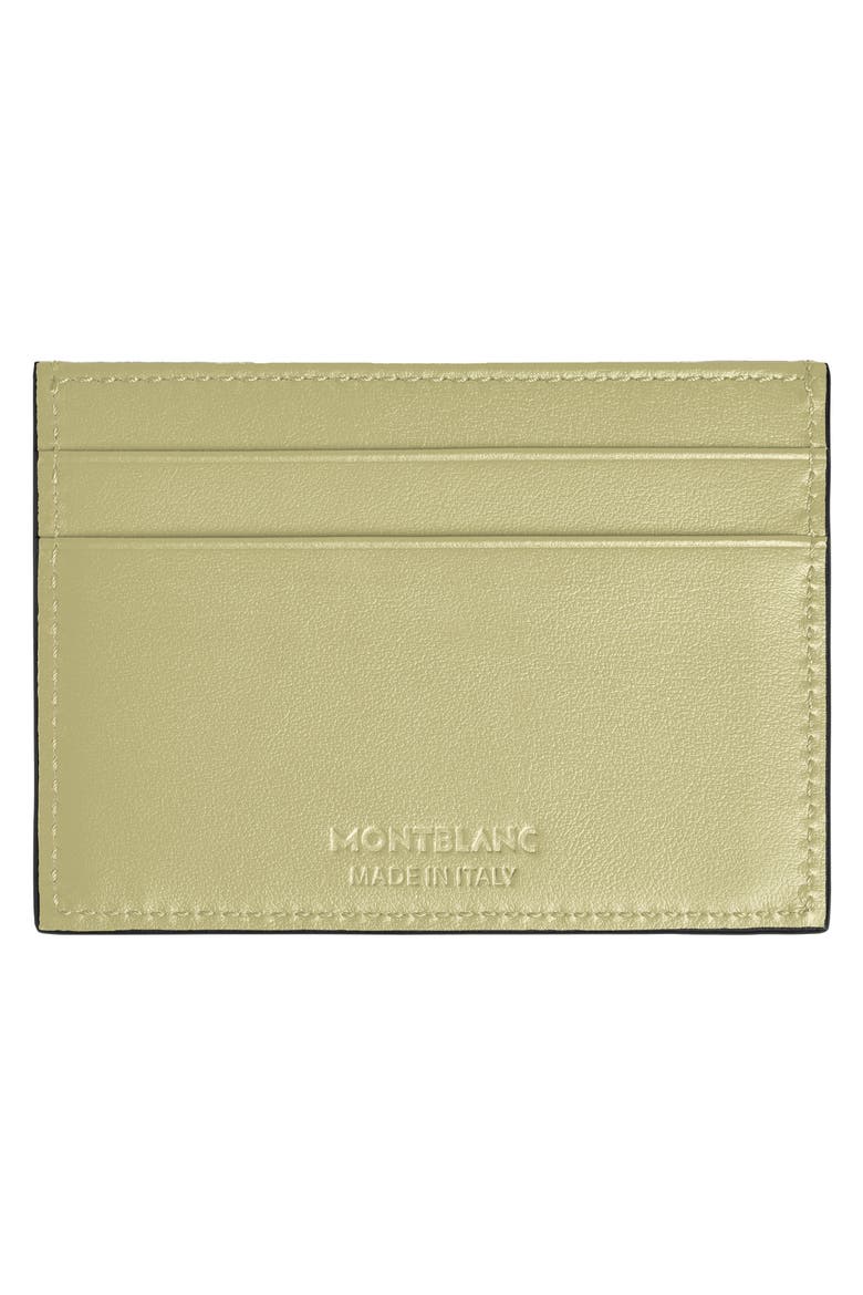 Extreme 3.0 Leather Card Holder, Alternate, color, GREEN