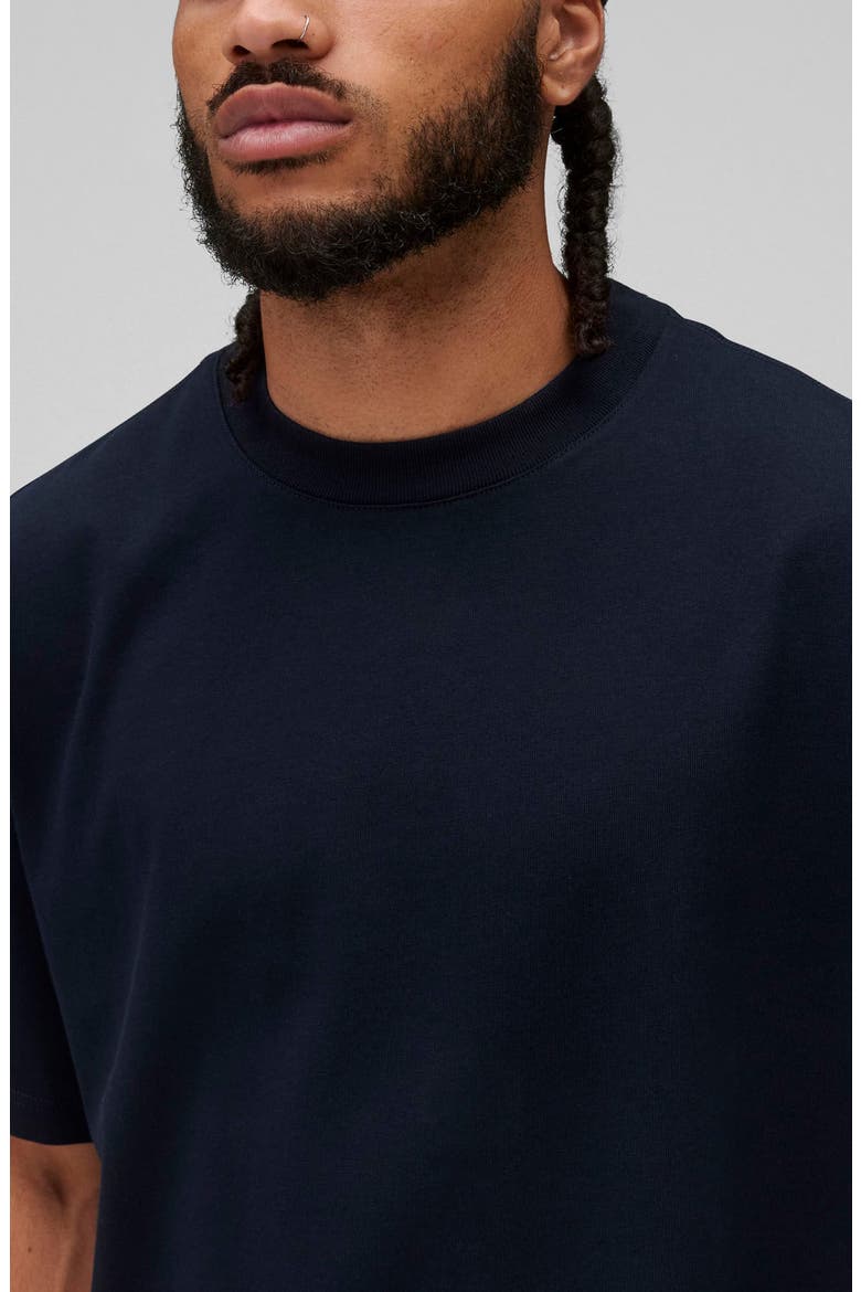 Midweight Jersey T-Shirt, Alternate, color, NAVY