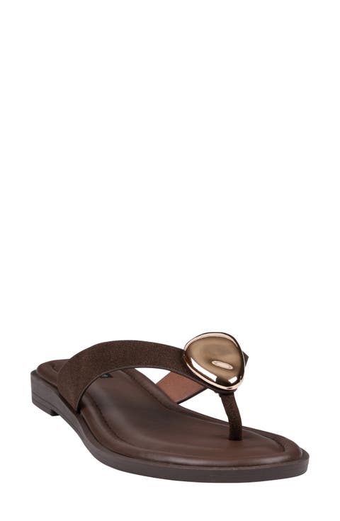 Lumi Embellished Flip Flop (Women)