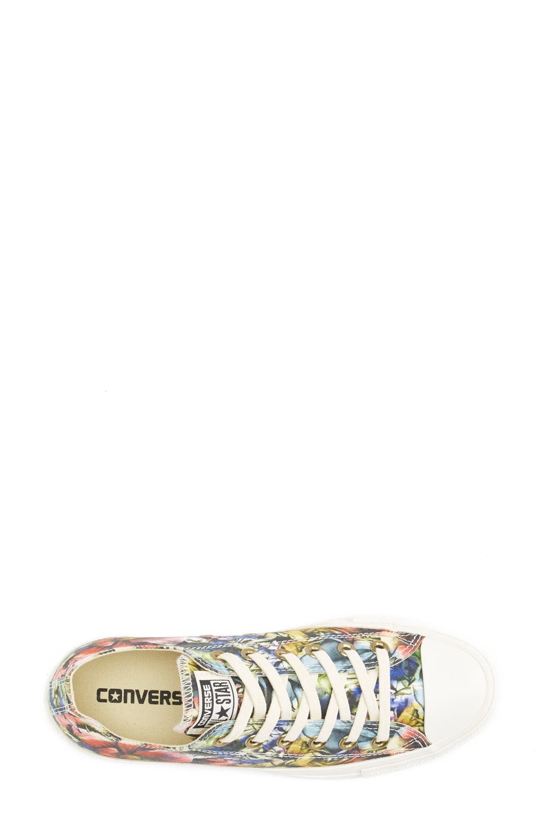 Chuck Taylor® Floral Print Sneaker, Alternate, color, FLORAL MULTI