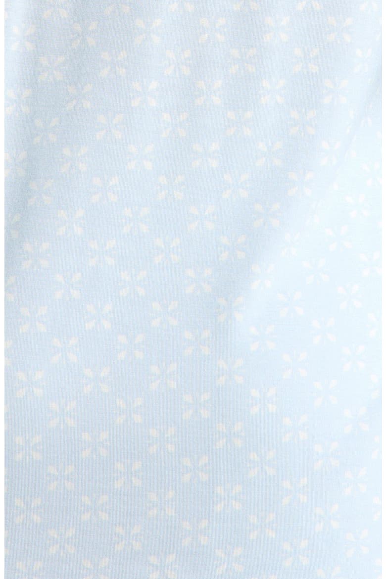 Moonlight Eco Knit Pajamas, Alternate, color, BLUE CUTOUT GEO