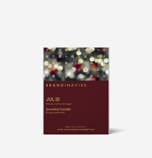 Skandinavisk Jul Scented Candle 200g Special Edition In Red