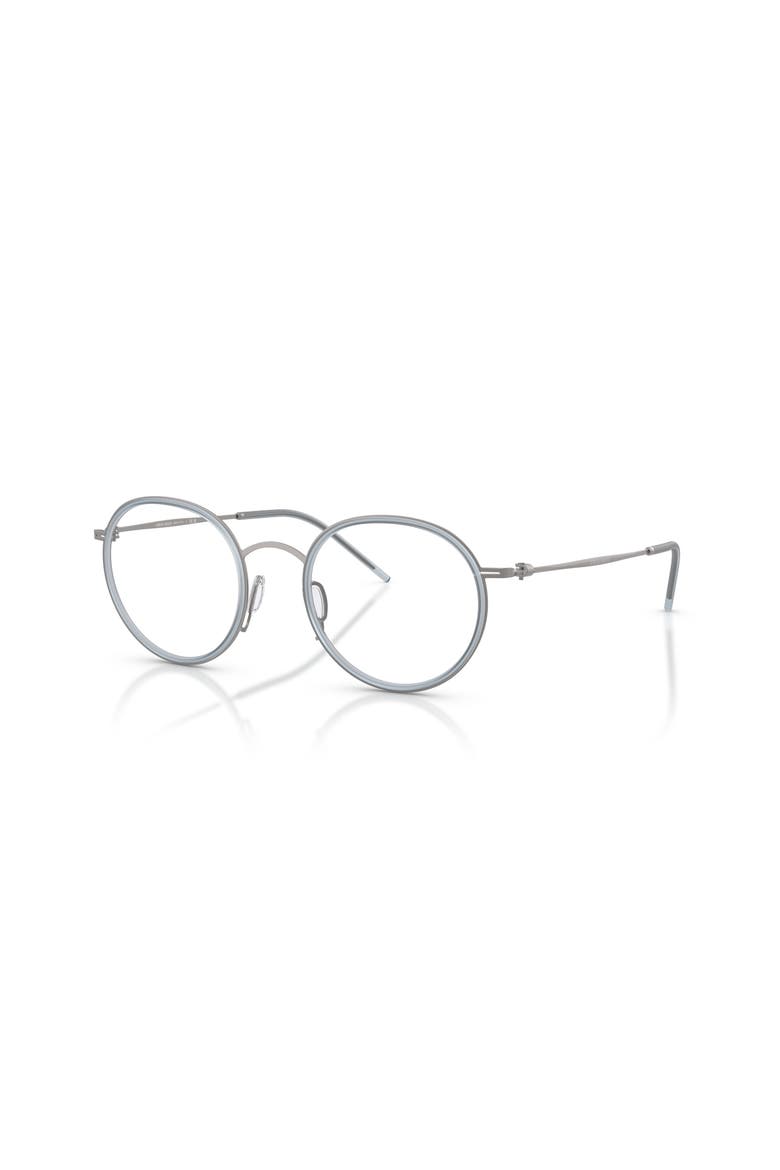 47mm Round optical glasses, Main, color, Grey