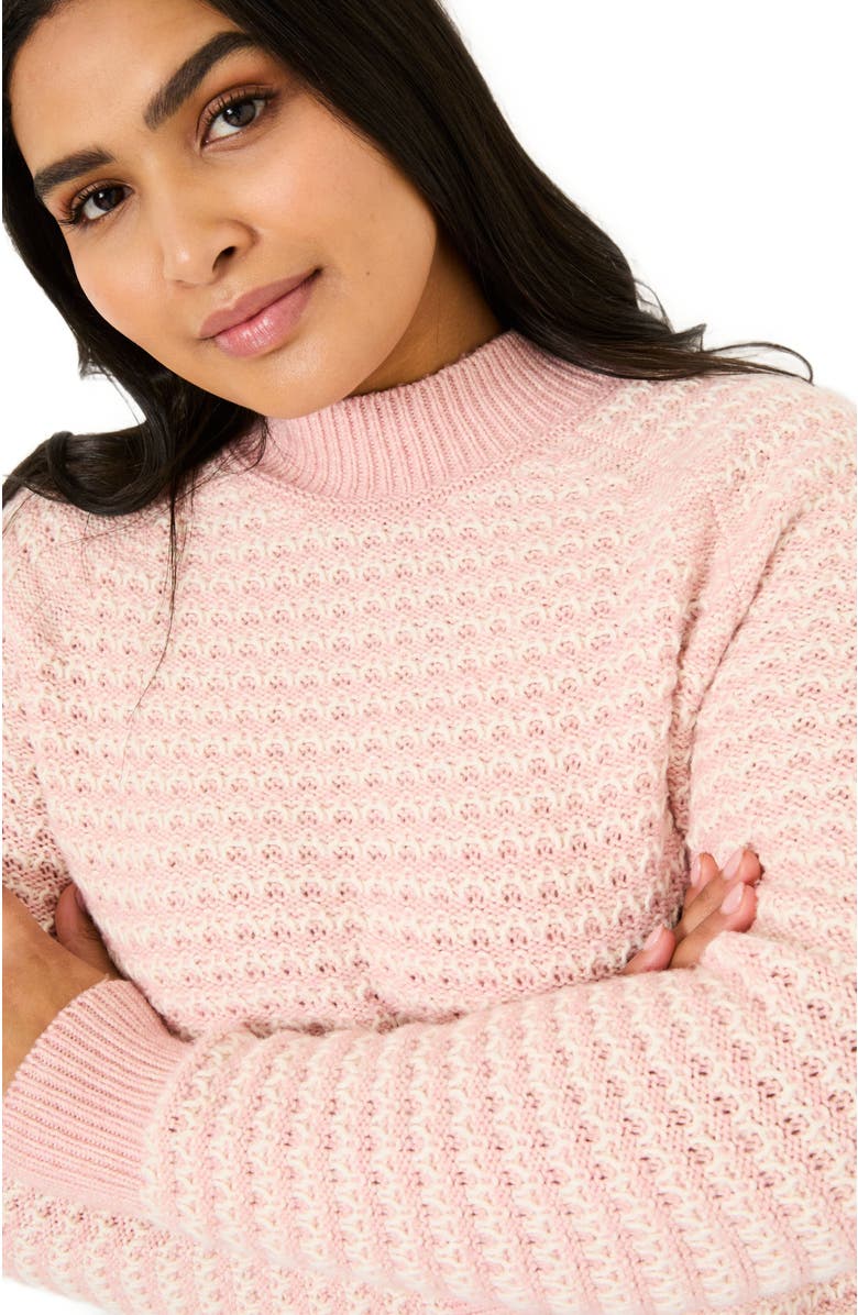 FatFace Plus Size Candy Stripe Sweater, Alternate, color,