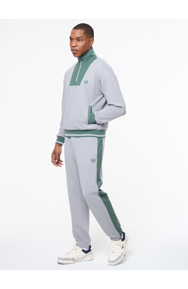 Sergio Tacchini Netto Quarter Zip, Alternate, color, Sleet
