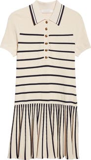 Zimmermann Kindred Spirit Luna Stripe Polo Minidress