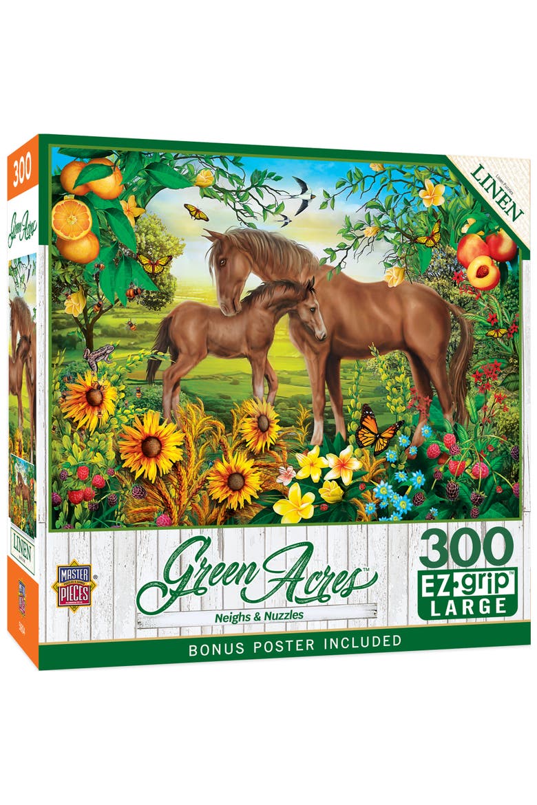 Neighs & Nuzzles 300 Piece Jigsaw Puzzle, Main, color, Multicolor