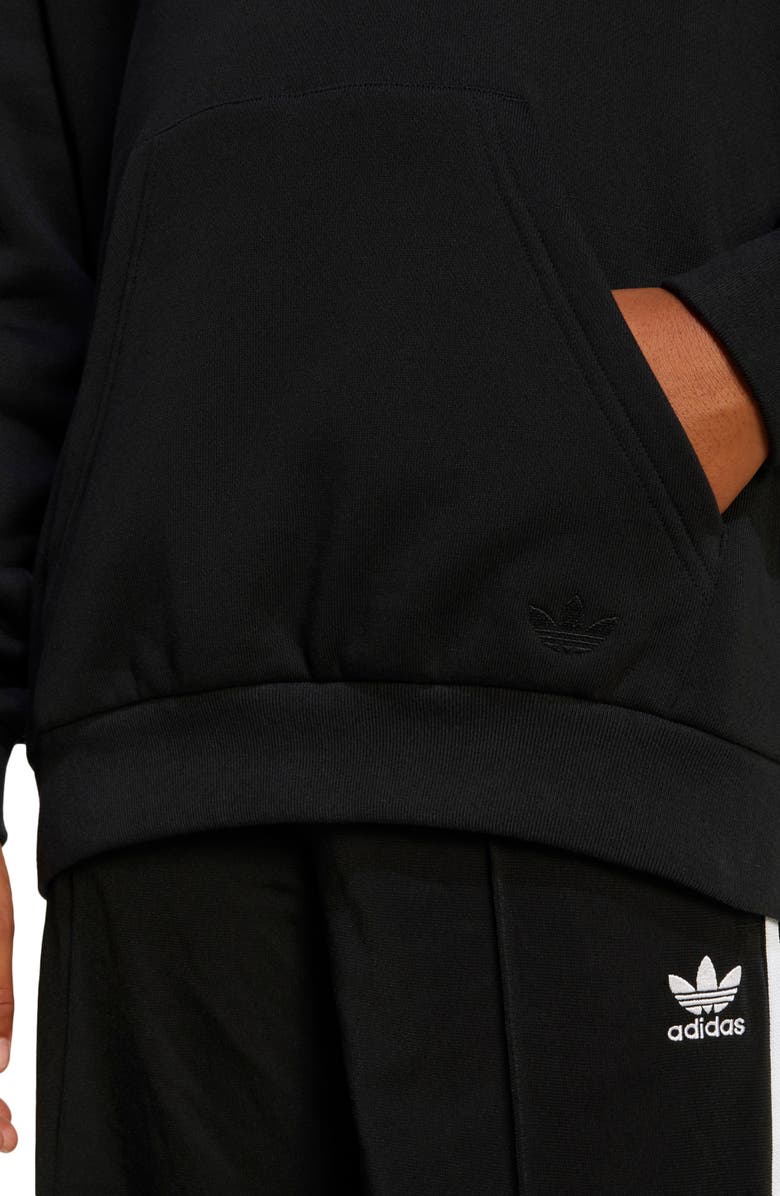 adidas Originals x Smiley World Kids' Cotton Hoodie, Alternate, color, 