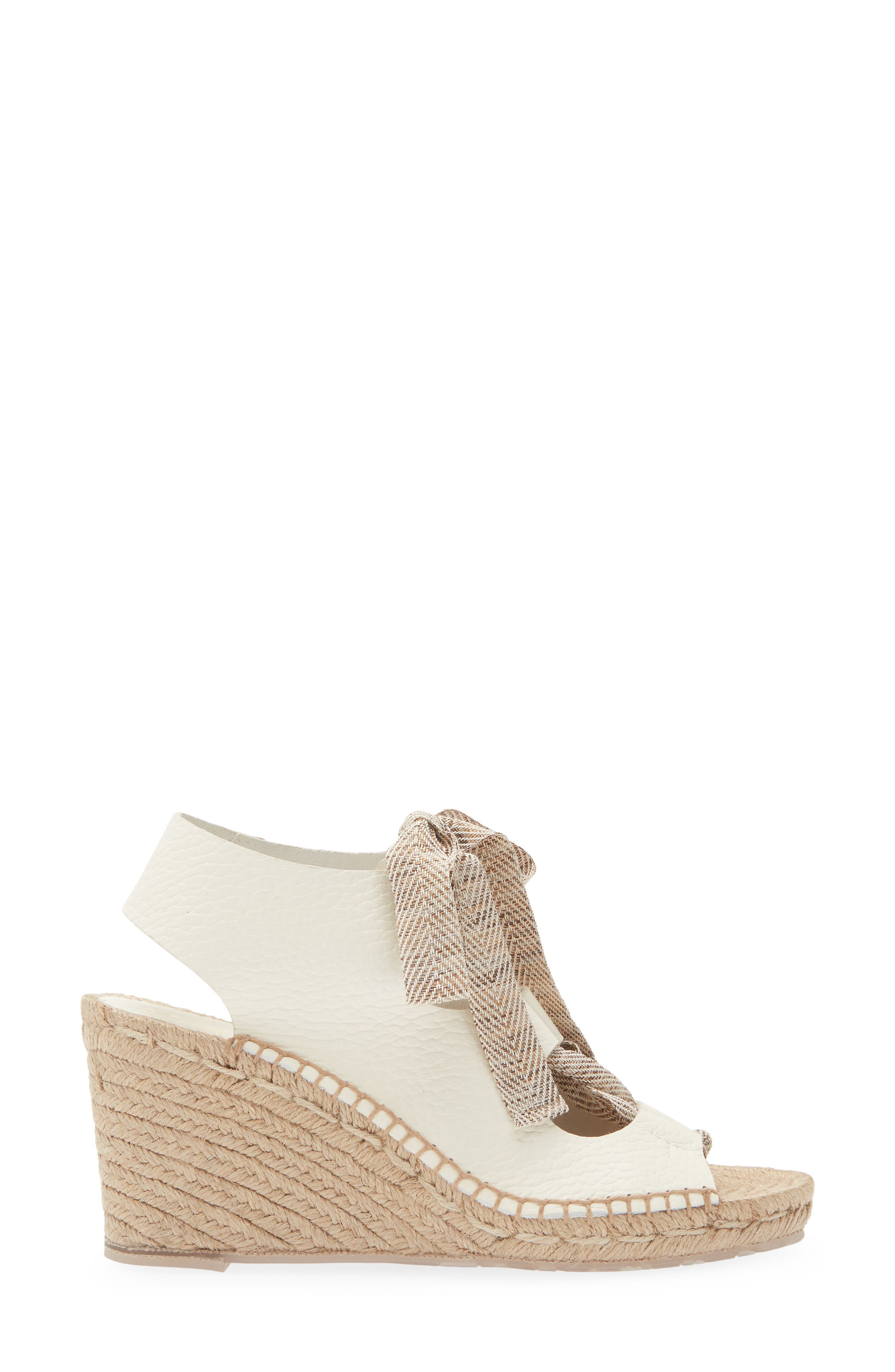 Otelia Wedge Sandal, Alternate, color, CREME CERVO
