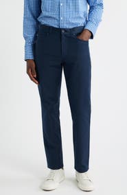 Mizzen+Main Mayfield Slim Fit Five-Pocket Twill Pants