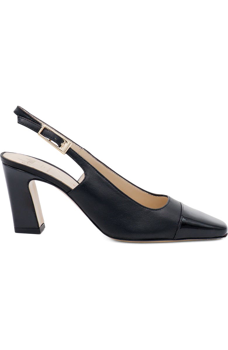 Amalfi by Rangoni Falasco Slingback Pump, Alternate, color, Black Parmasoft