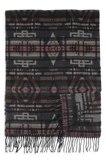 Vince Camuto Feathersoft Geometric Jacquard Wrap Scarf