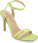 Journee Collection Yevva Ankle Strap Stiletto Sandal