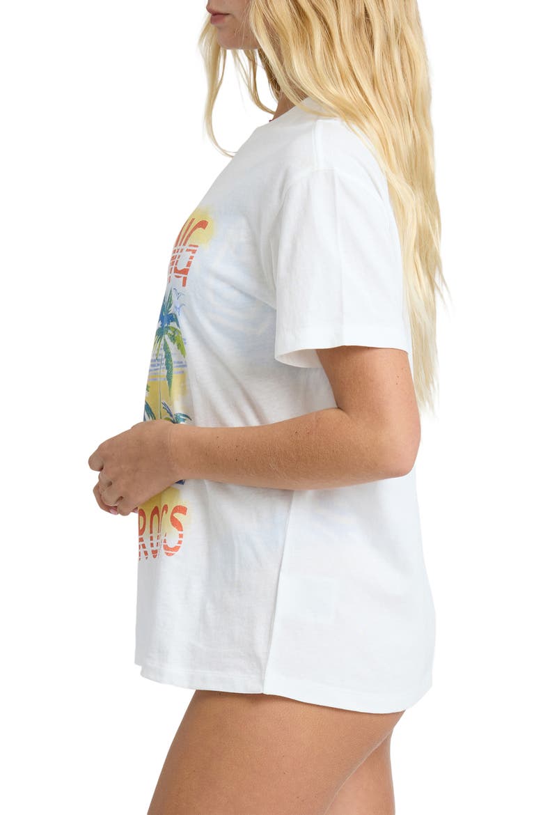Tropic Escape Cotton Graphic T-Shirt, Alternate, color, SALT CRYSTAL