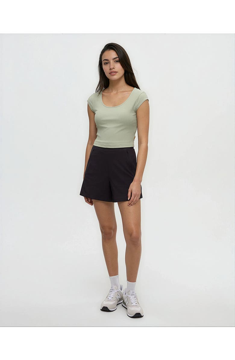 tentree Solstice Short, Alternate, color, Meteorite Black