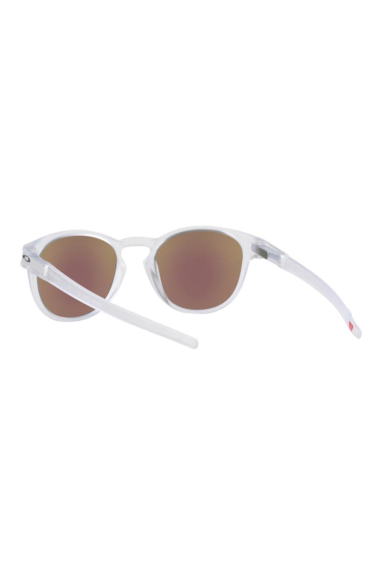 Latch™ 53mm Prizm™ Polarized Round Sunglasses, Alternate, color, CLEAR