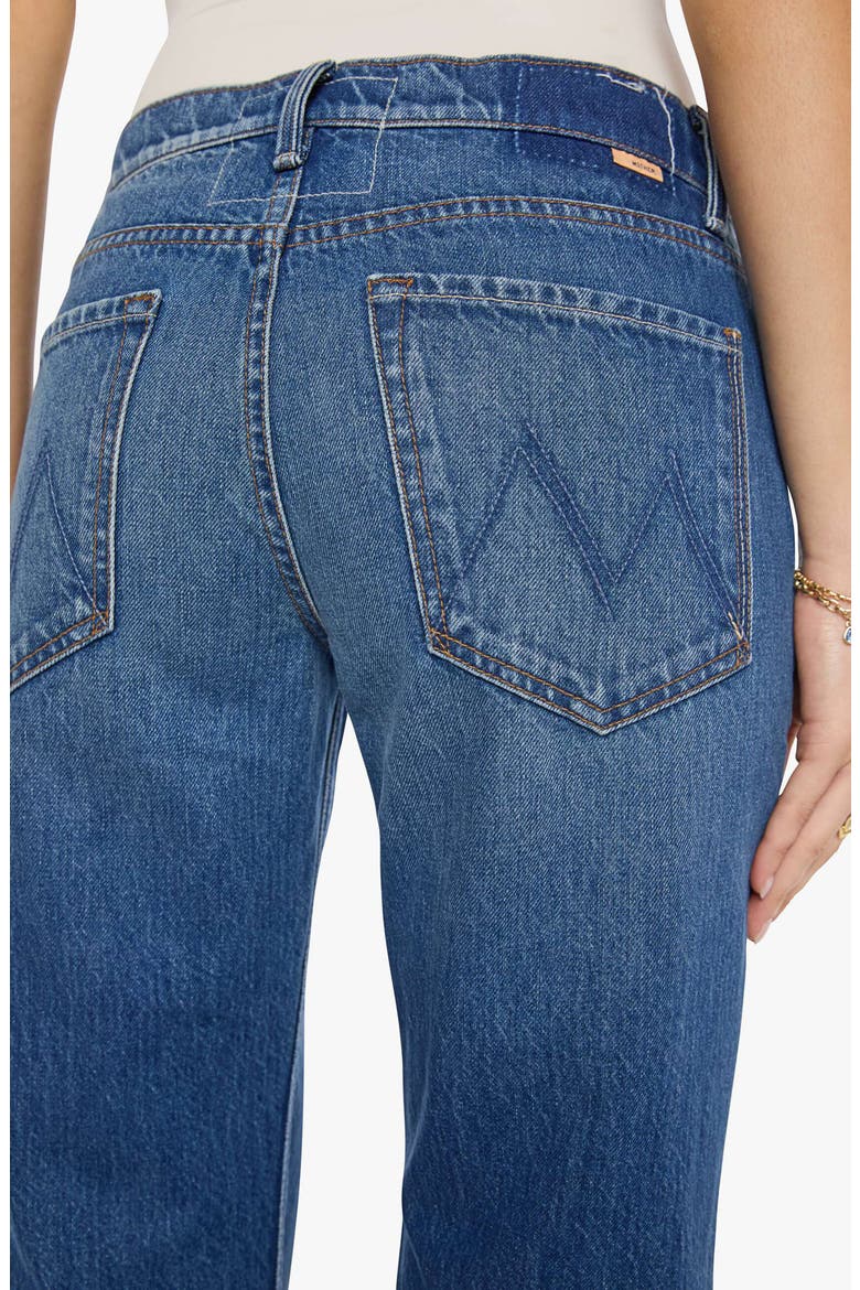 The Bookie Sneak Bootcut Jeans, Alternate, color, GREEN THUMB