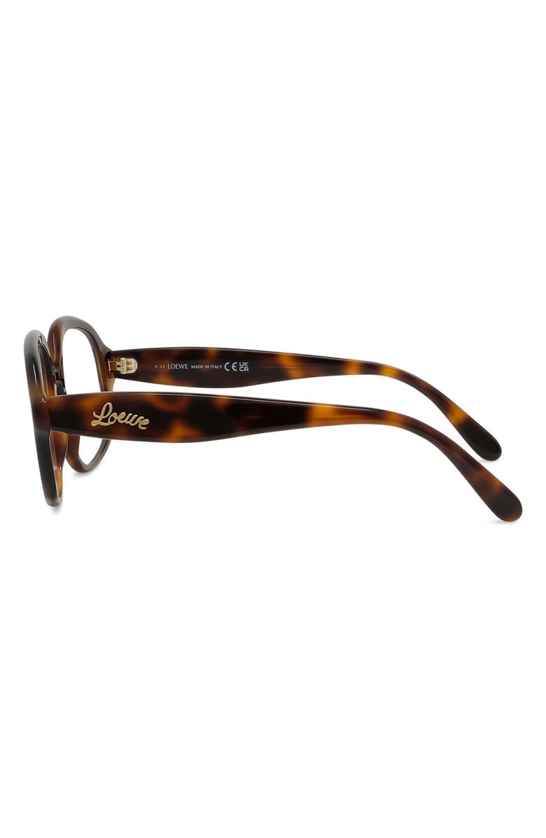 Loewe Curvy 51mm Geometric Optical Glasses, Alternate, color, 