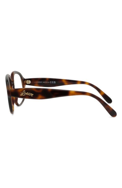 LOEWE LOEWE CURVY 51MM GEOMETRIC OPTICAL GLASSES