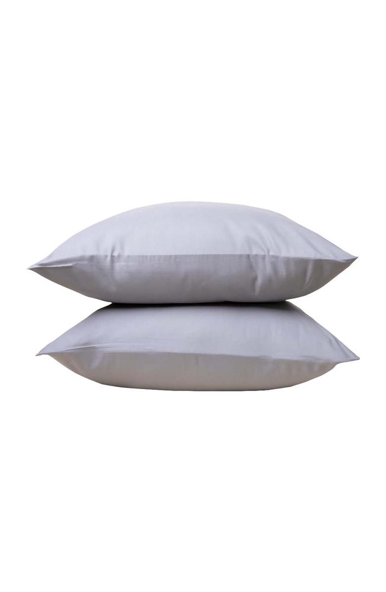Slumber Cloud Performance Linen Blend Pillowcases, Main, color, Storm