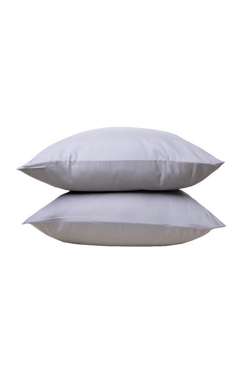 Slumber Cloud Performance Linen Blend Pillowcases In Gray
