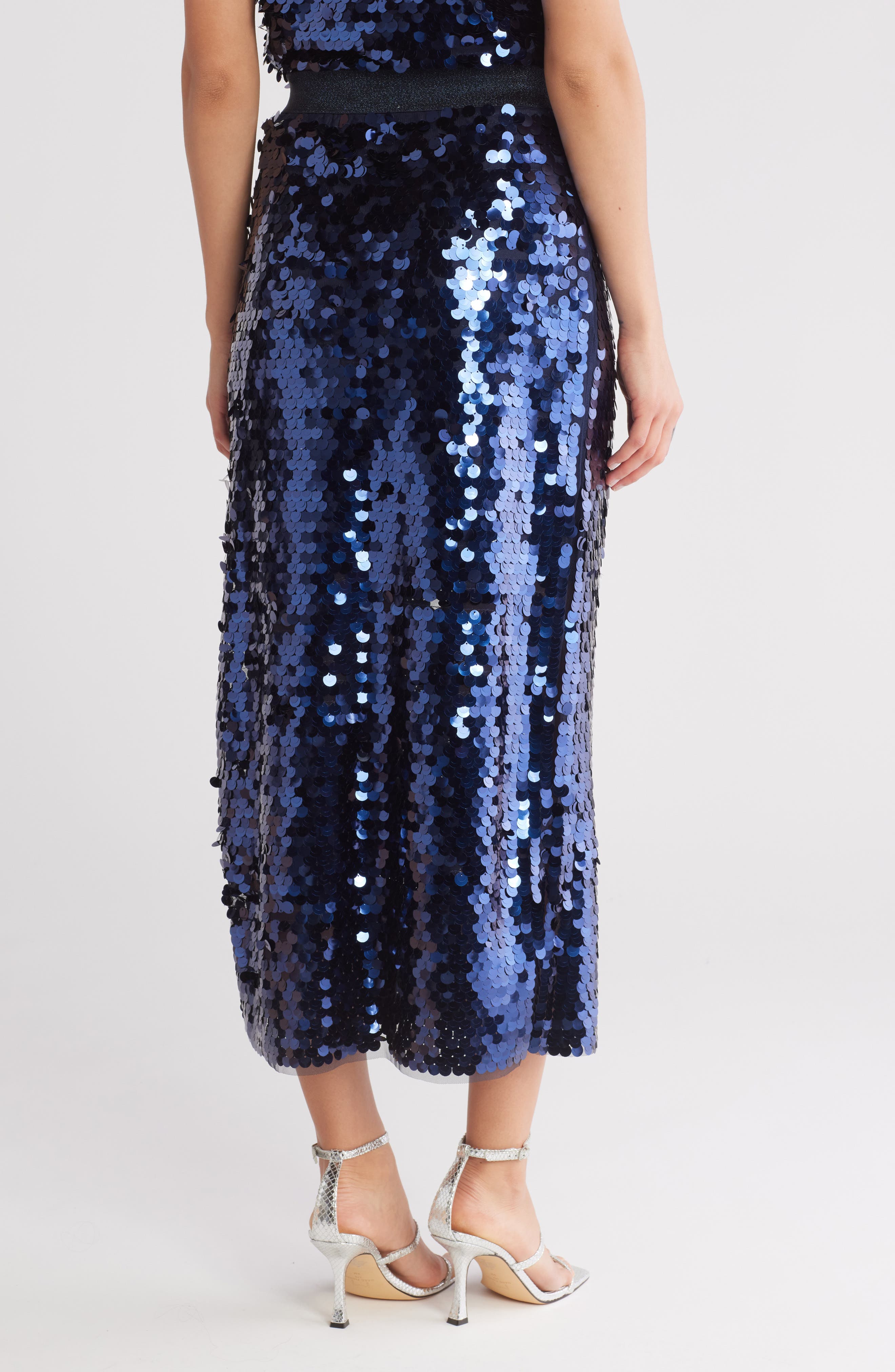 Sparkle Sequin Maxi Skirt - image 2