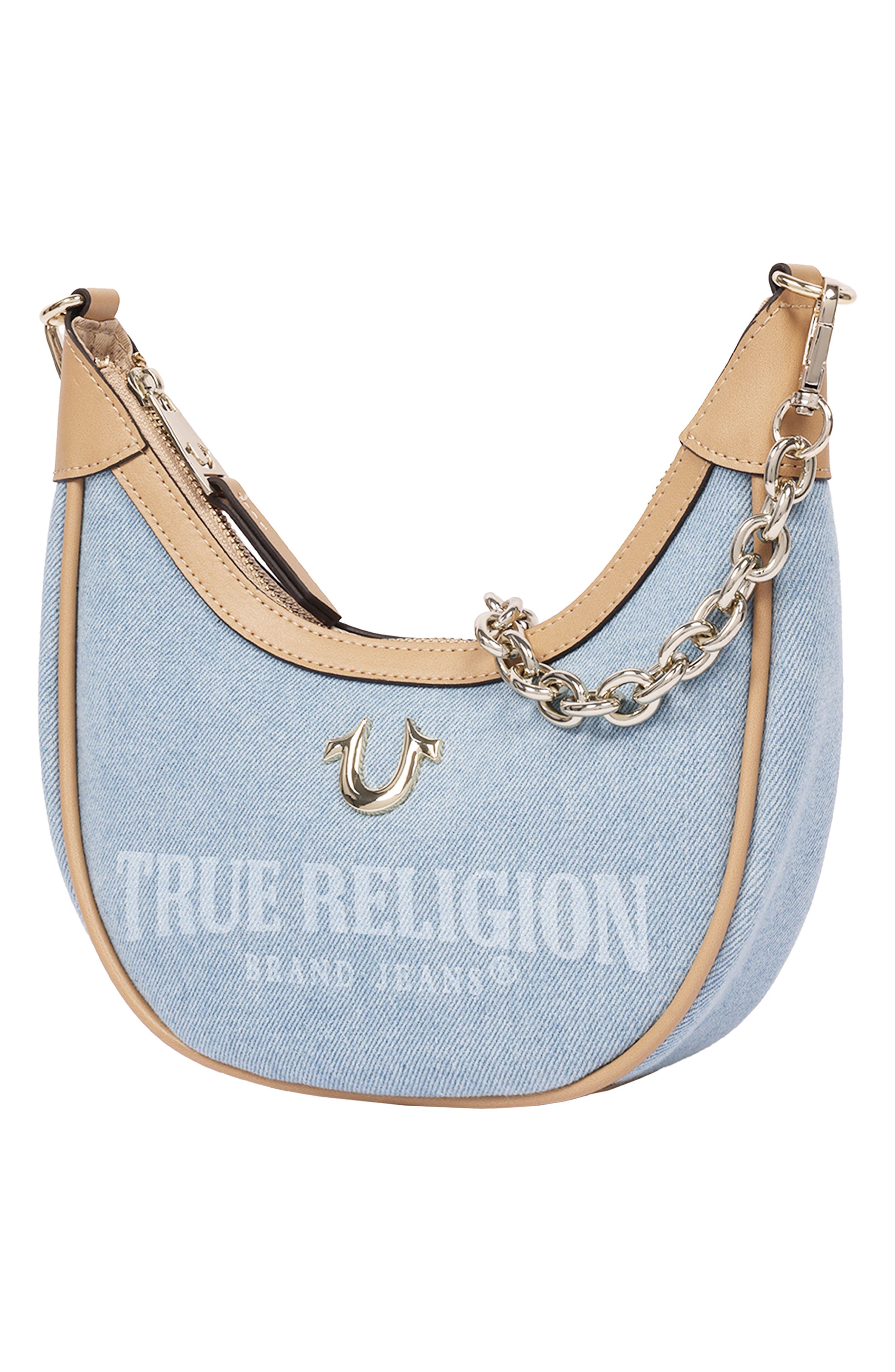 Bailey Denim Hobo Bag, Alternate, color, DENIM