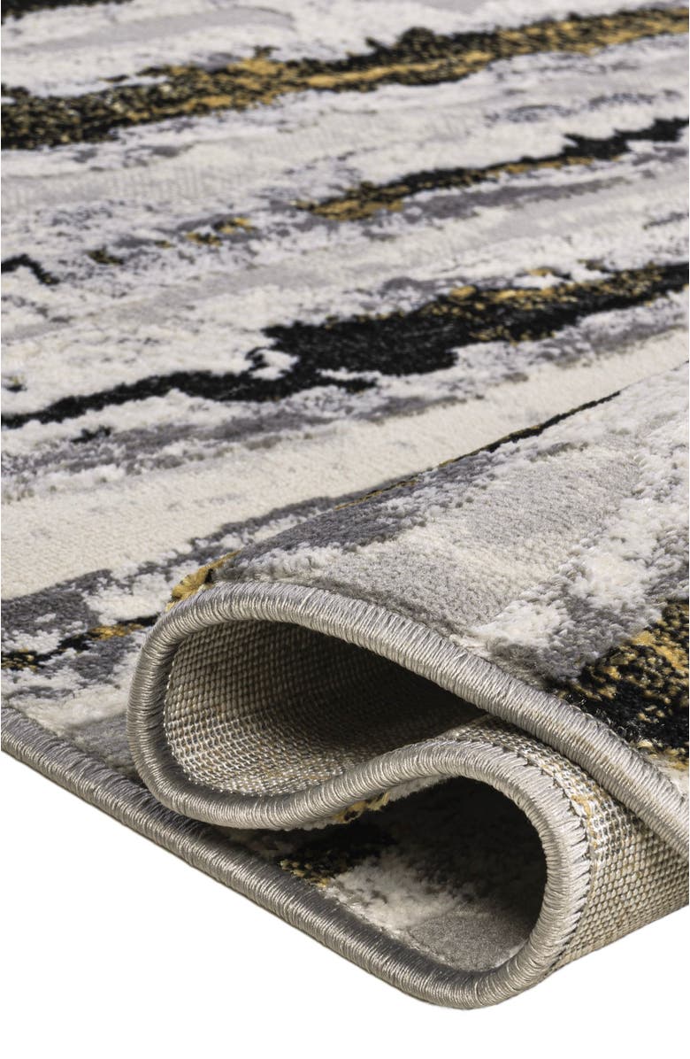 JONATHAN Y Batten Modern Stripe Area Rug, Alternate, color, Gray/Black