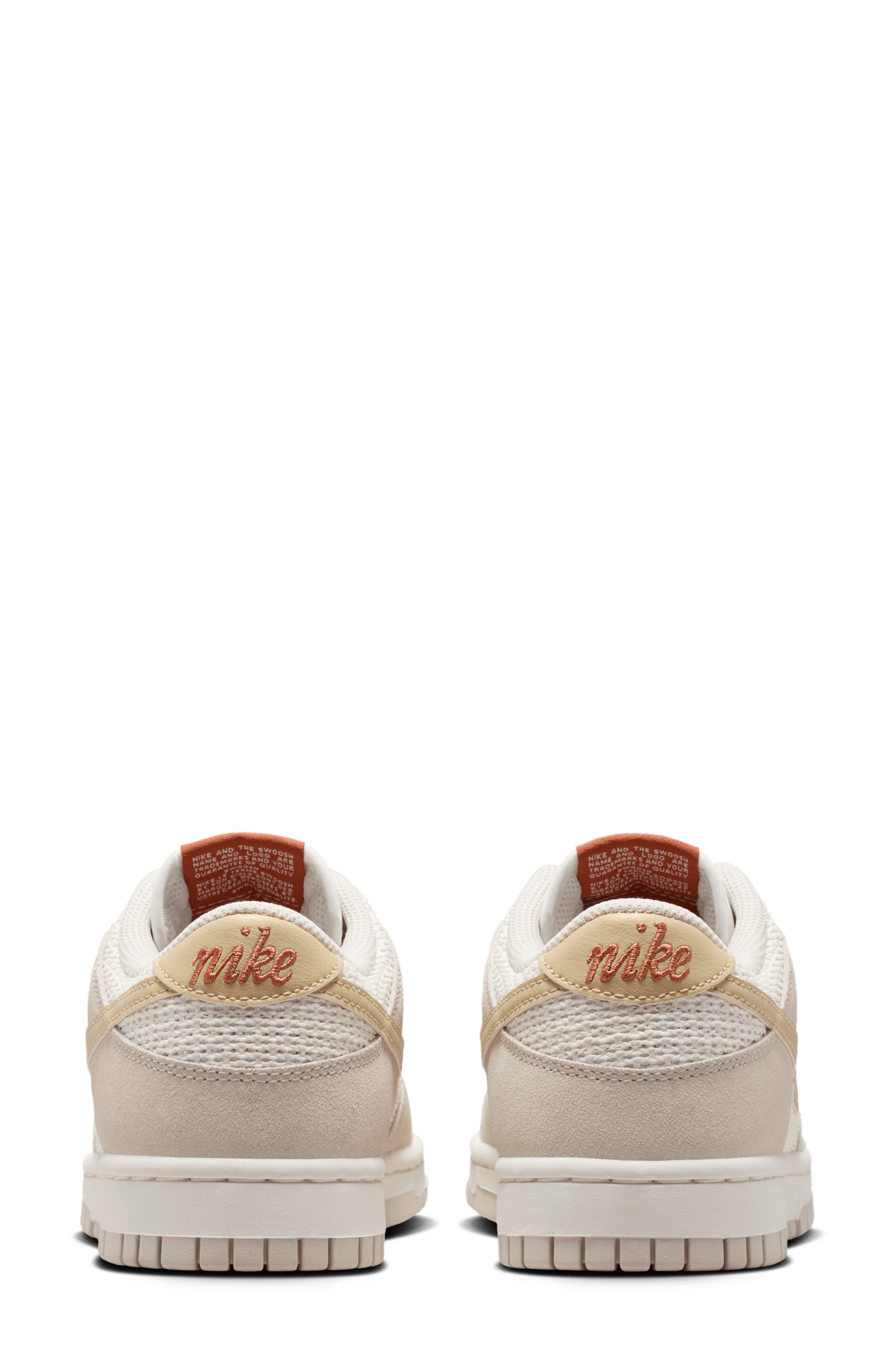 Nike Dunk Low SE Basketball Sneaker, Alternate, color, Sail/ Light Brown/ Sail/ Linen