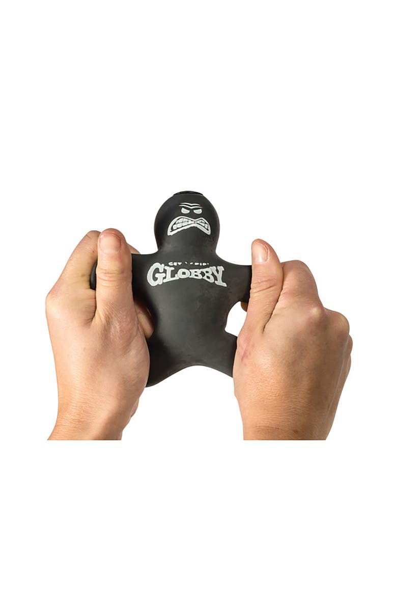 Schylling Globby Squishy, Squeezy, Stretchy Stress Toy, Alternate, color, Black