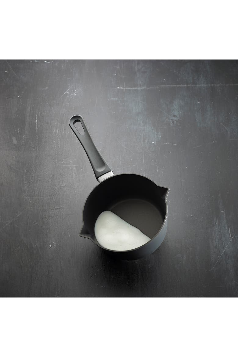 Classic 2 Quart Covered Saucepan, Alternate, color, Black