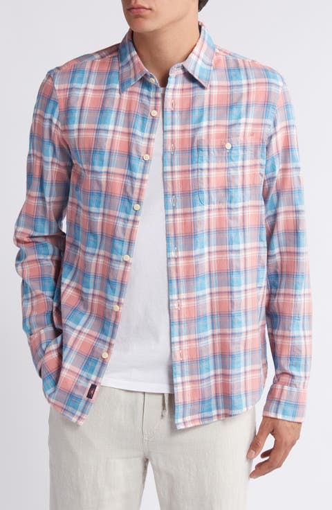 Tropical Cotton Button-Up Shirt