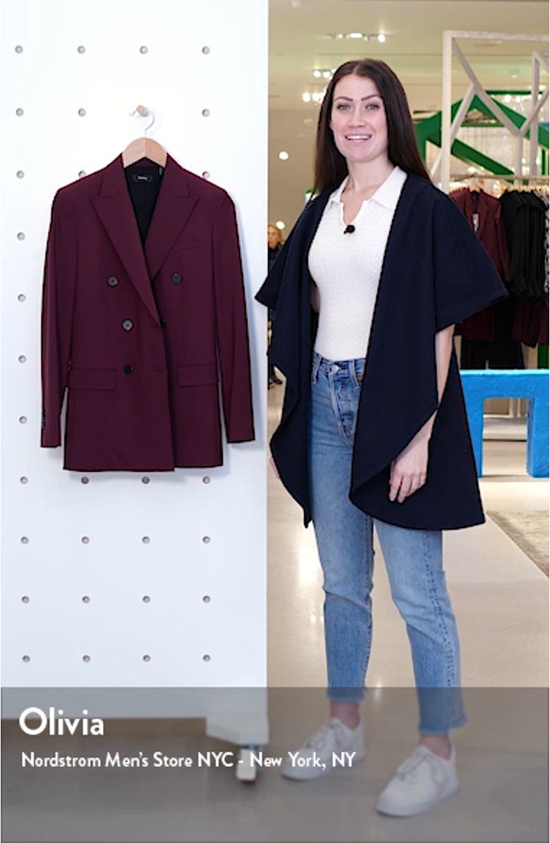 Tracea Double Breasted Blazer, sales video thumbnail