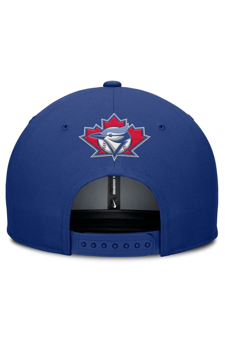 Nike Men's Nike Gray/Royal Toronto Blue Jays Pro Performance Snapback Hat, Alternate, color, Gray