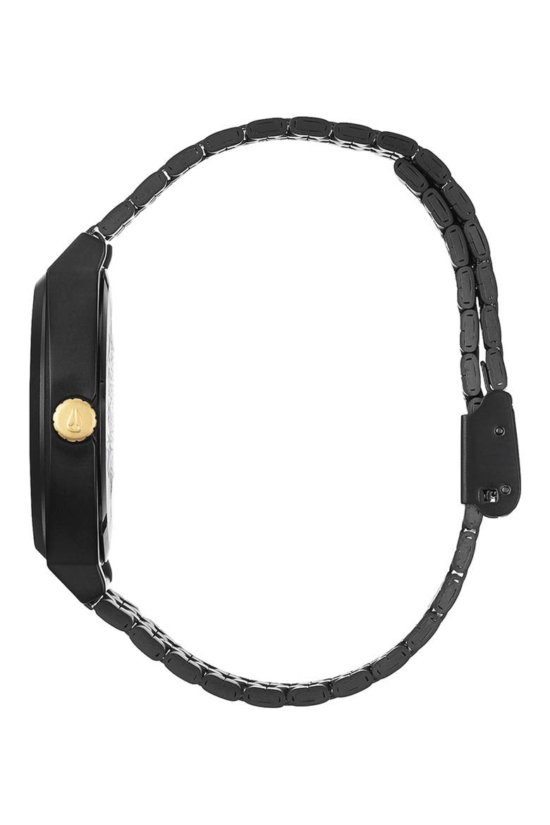 The Time Teller Bracelet Watch, 37mm, Alternate, color, Matte Black / Gold