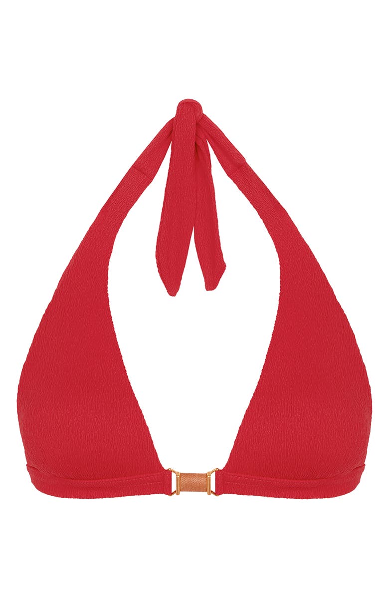 ViX Paula Hermanny Pam Hanna Bikini Top, Alternate, color, Red