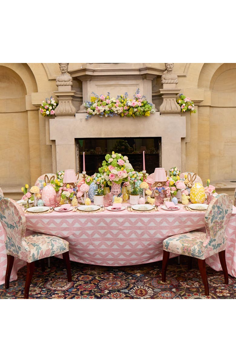 Mrs. Alice Lotus Lampshade, Alternate, color, Pink