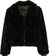 Save The Duck Elina Water Repellent Faux Fur Jacket